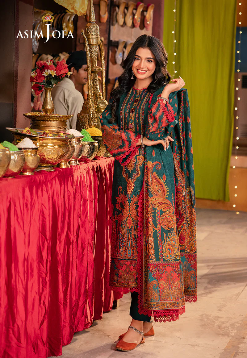 Asim Jofa Lawn Prints Essential – AJEL-06 - Image 2