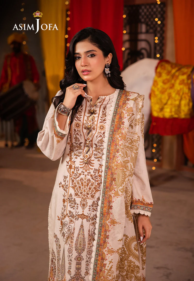 Asim Jofa Lawn Prints Essential – AJEL-08 - Image 3