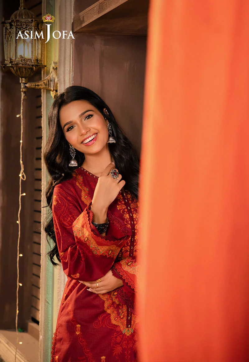 Asim Jofa Lawn Prints Essential – AJEL-19 - Image 10