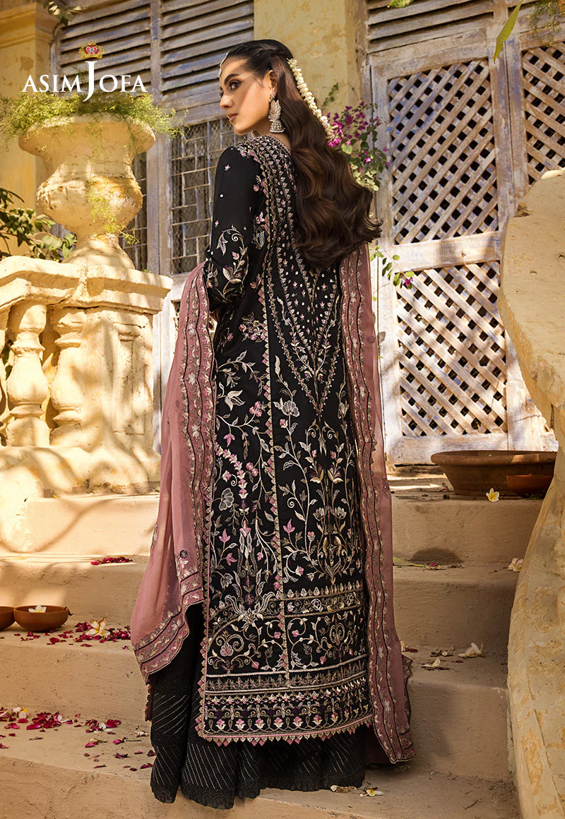 Asim Jofa Luxury Lawn Collection 2023 – AJLR-05 - Image 5