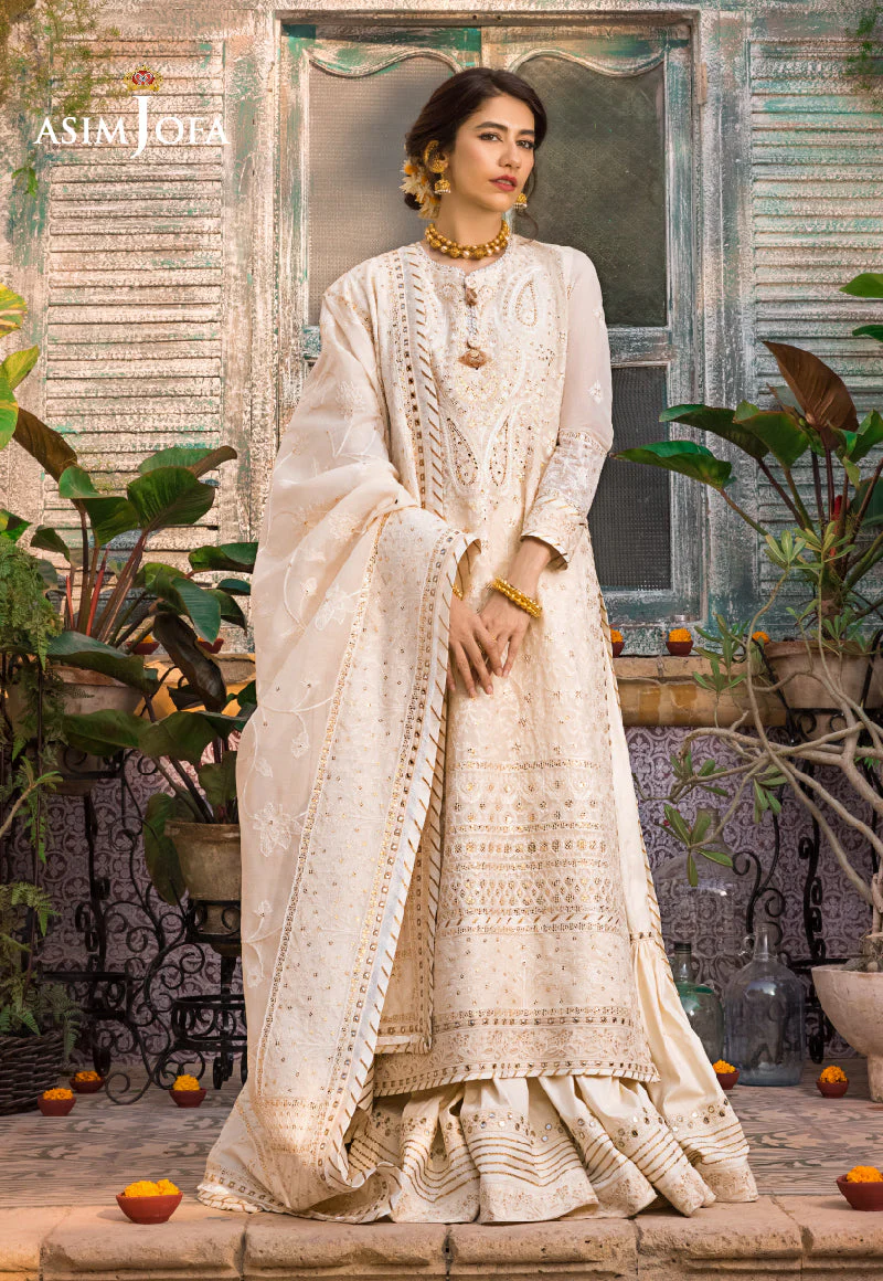 Asim Jofa Luxury Lawn Collection 2023 – AJLR-07 - Image 13