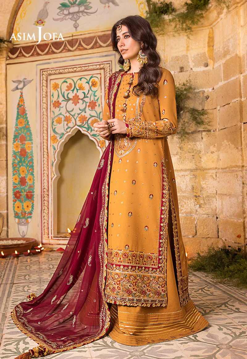 Asim Jofa Luxury Lawn Collection 2023 – AJLR-20 - Image 10