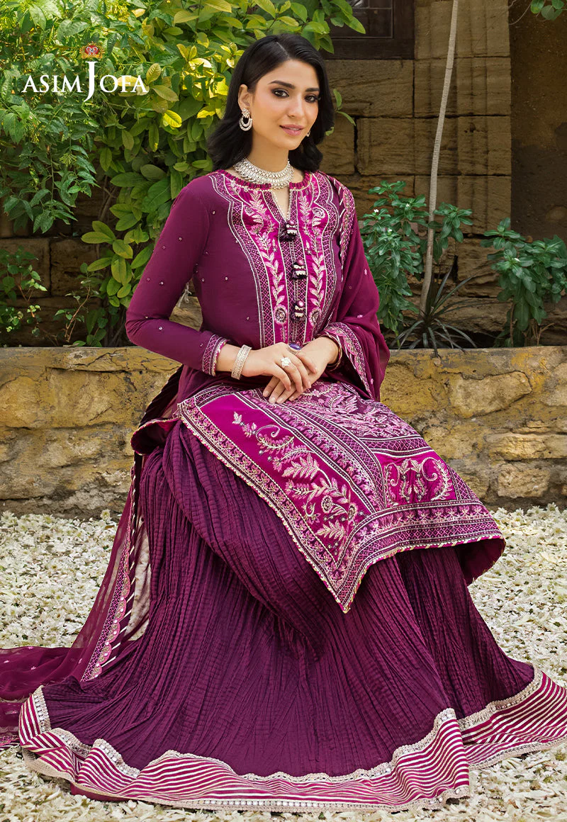 Asim Jofa Luxury Lawn Collection 2023 – AJLR-21 - Image 6