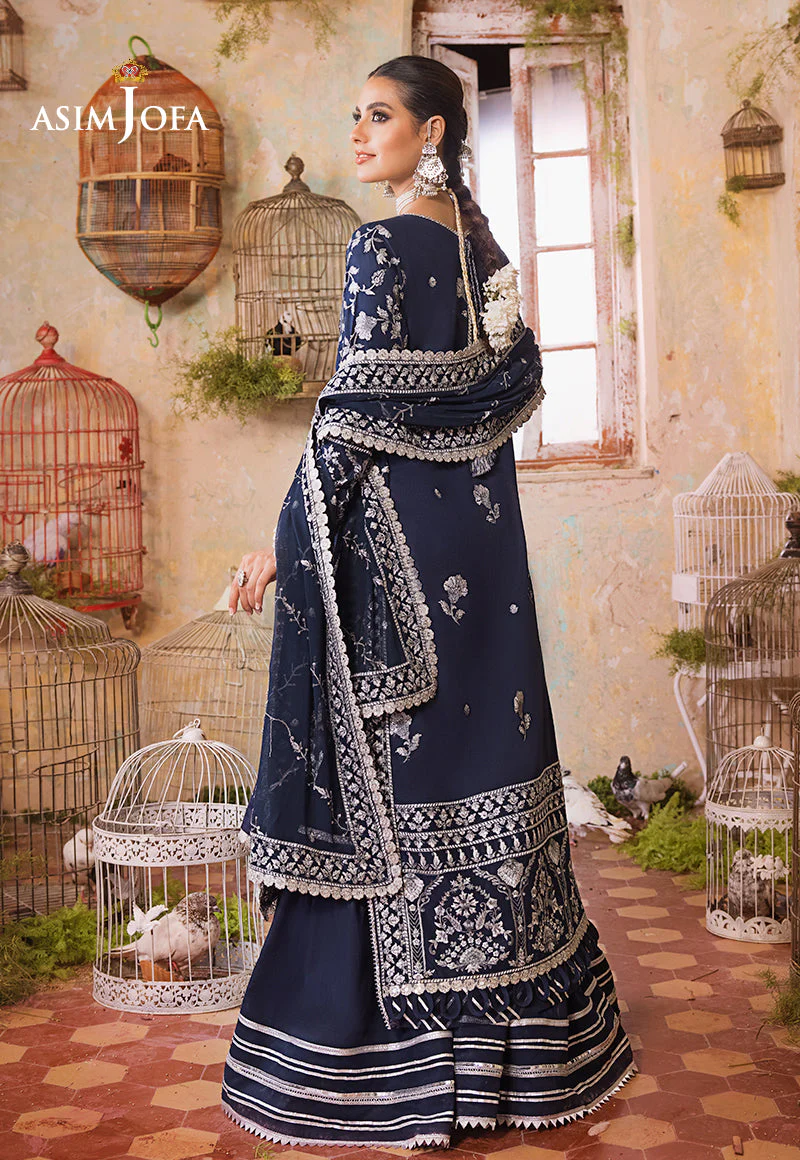 Asim Jofa Luxury Lawn Collection 2023 – AJLR-26 - Image 2