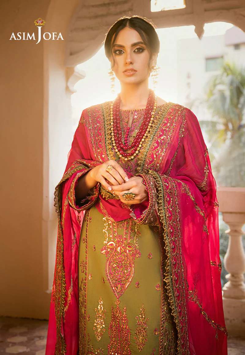 Asim Jofa Luxury Lawn Collection 2023 – AJLR-30 - Image 4