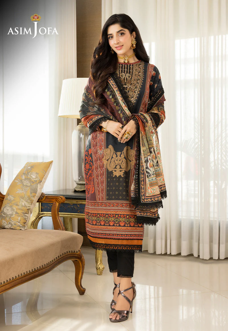 Asim Jofa Prints Rania Lawn Edit II – AJS-01 - Image 5