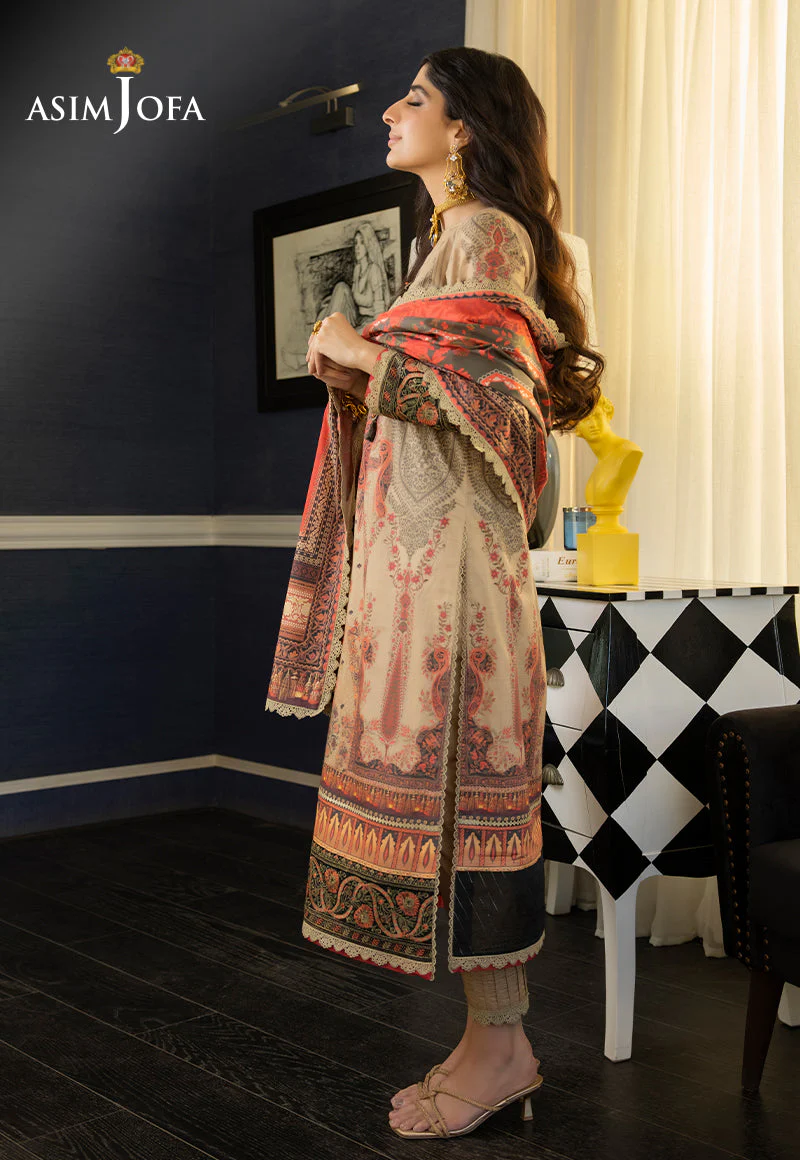 Asim Jofa Prints Rania Lawn Edit II – AJS-05 - Image 5