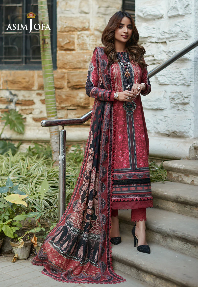 Asim Jofa Prints Rania Lawn Edit II – AJS-12 - Image 7
