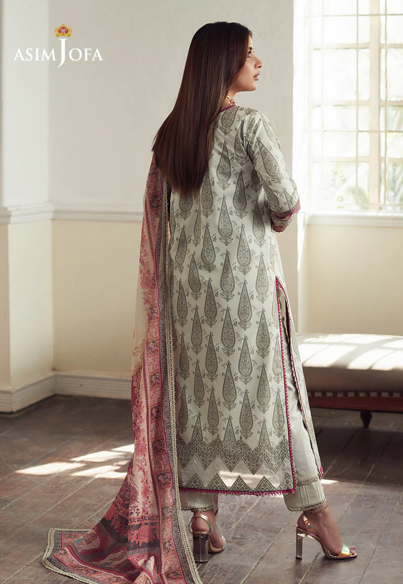 Asim Jofa Prints Rania Lawn Edit II – AJS-13 - Image 7
