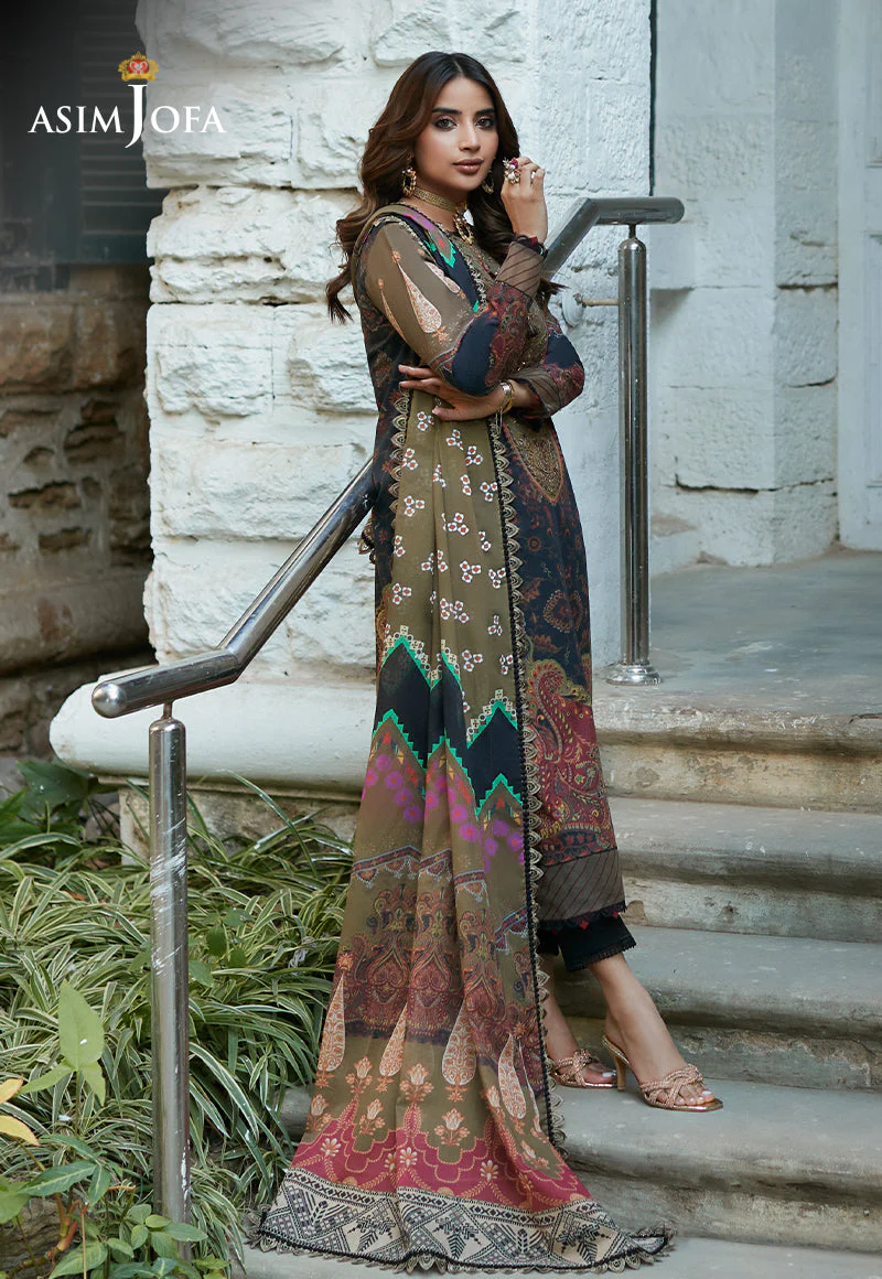 Asim Jofa Prints Rania Lawn Edit II – AJS-22 - Image 8