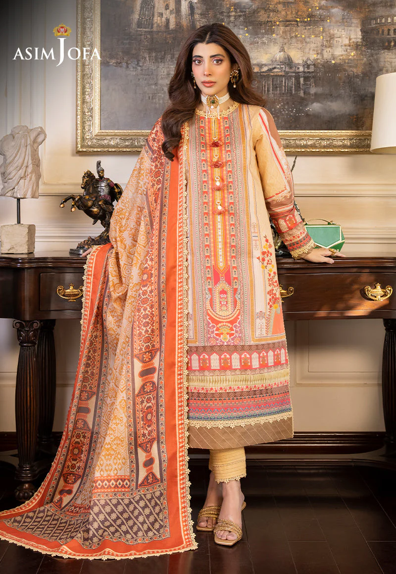 Asim Jofa Prints Rania Lawn Edit II – AJS-33 - Image 7