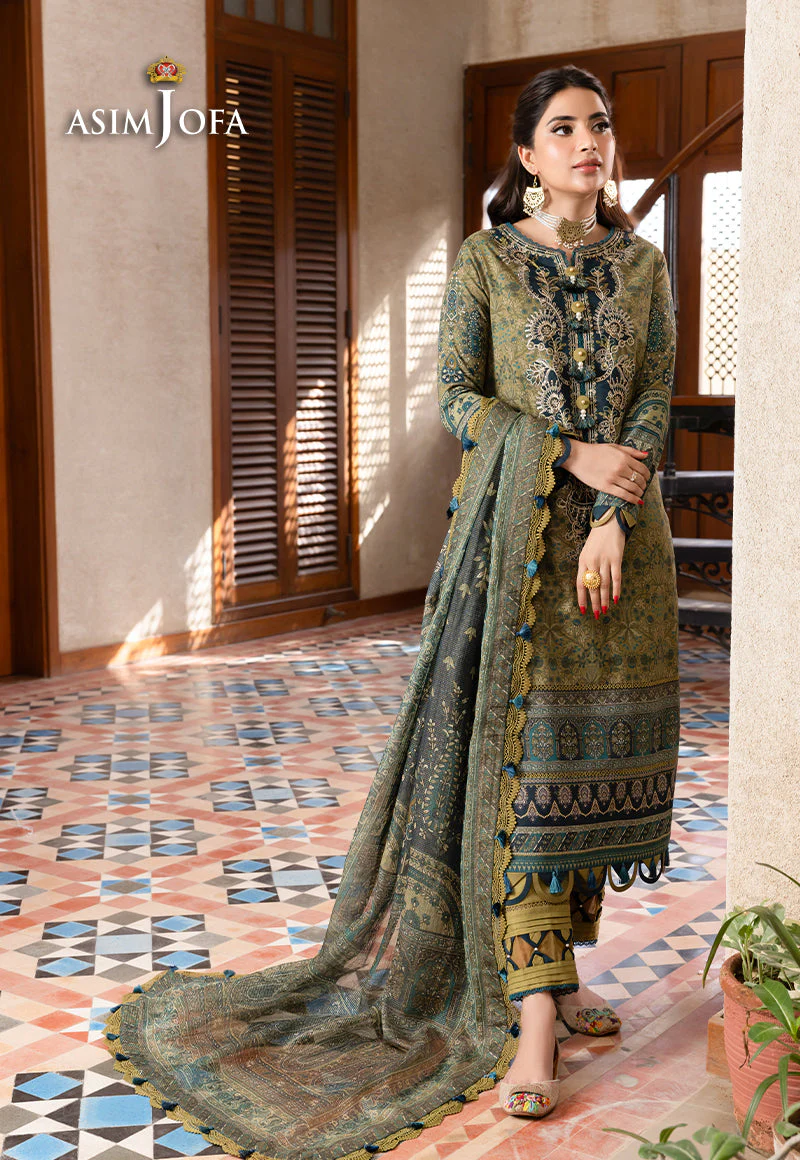 Asim Jofa Raina Pre-Winter Collection – AJRW-14 - Image 10