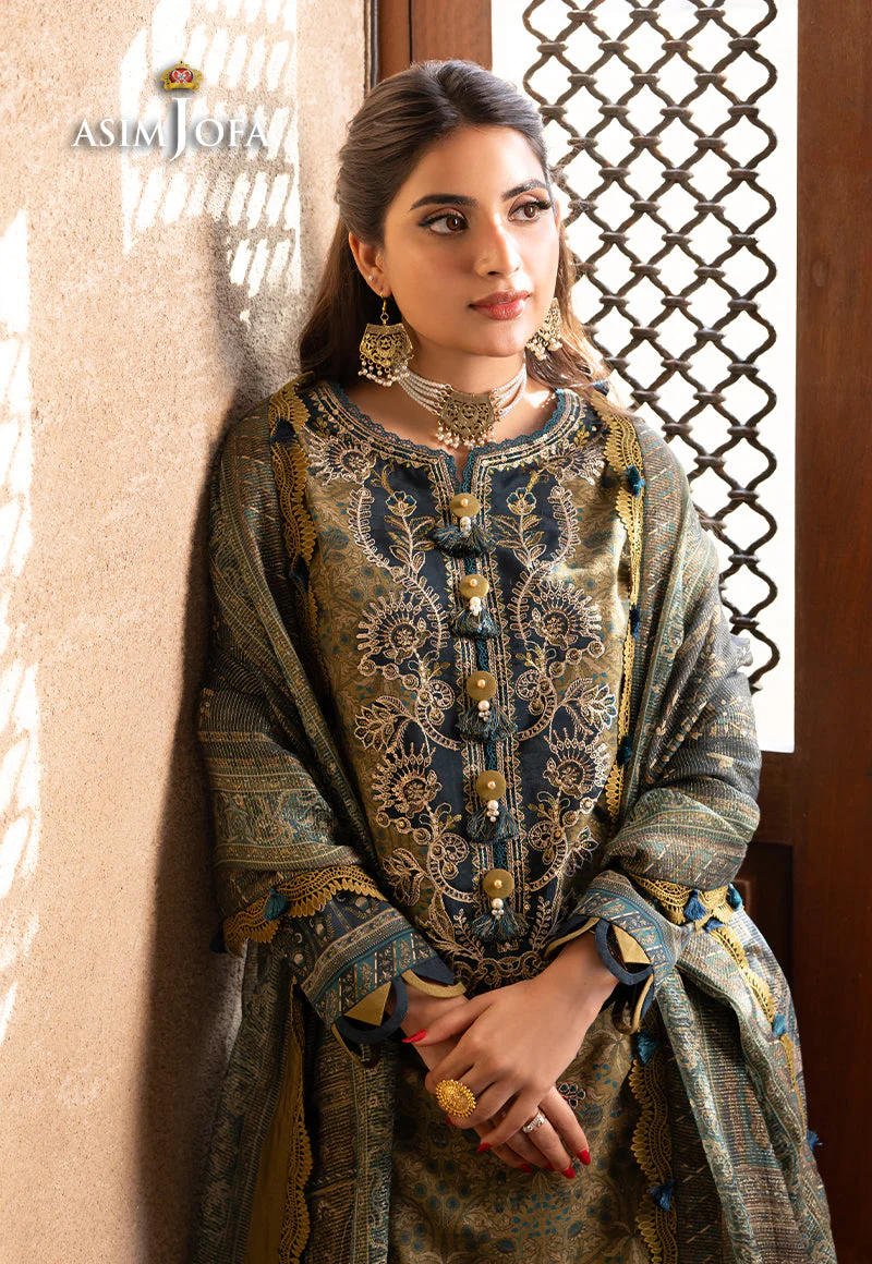 Asim Jofa Raina Pre-Winter Collection – AJRW-14 - Image 5