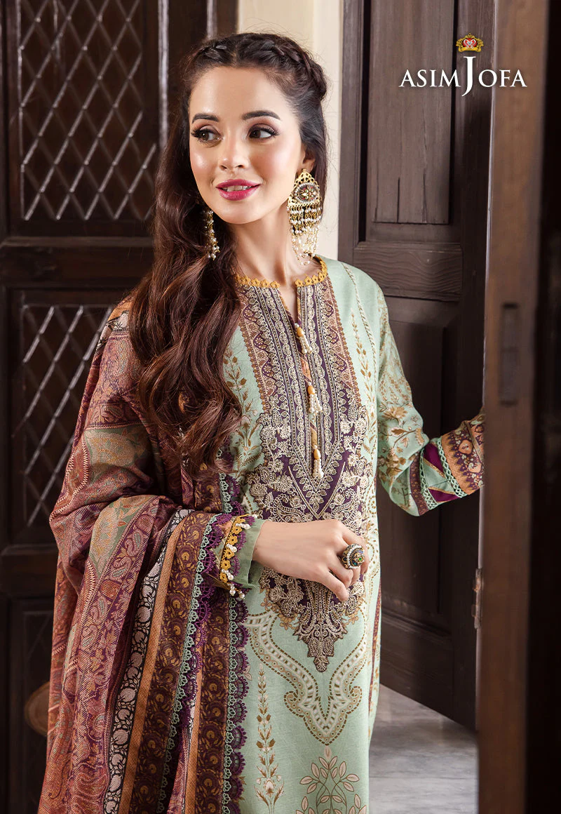 Asim Jofa Raina Pre-Winter Collection – AJRW-15 - Image 4