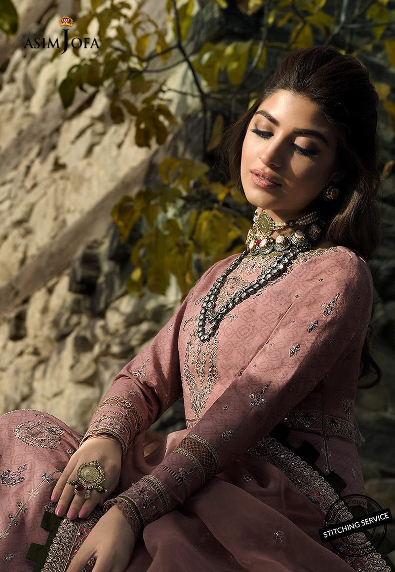 Asim Jofa Shehr-e-Yaar Luxury Lawn Collection – AJSL-09 - Image 3