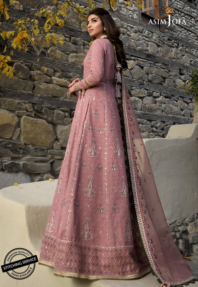 Asim Jofa Shehr-e-Yaar Luxury Lawn Collection – AJSL-09 - Image 5