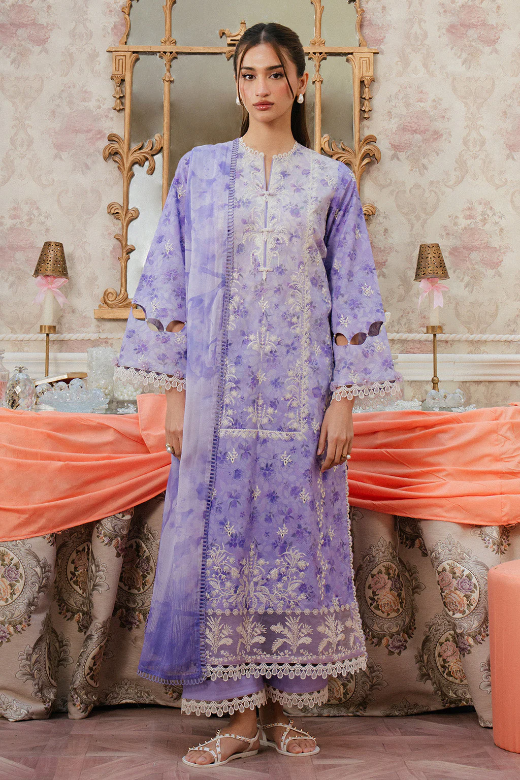 Ayzel Armelia Printed Lawn – Delilah - Image 2