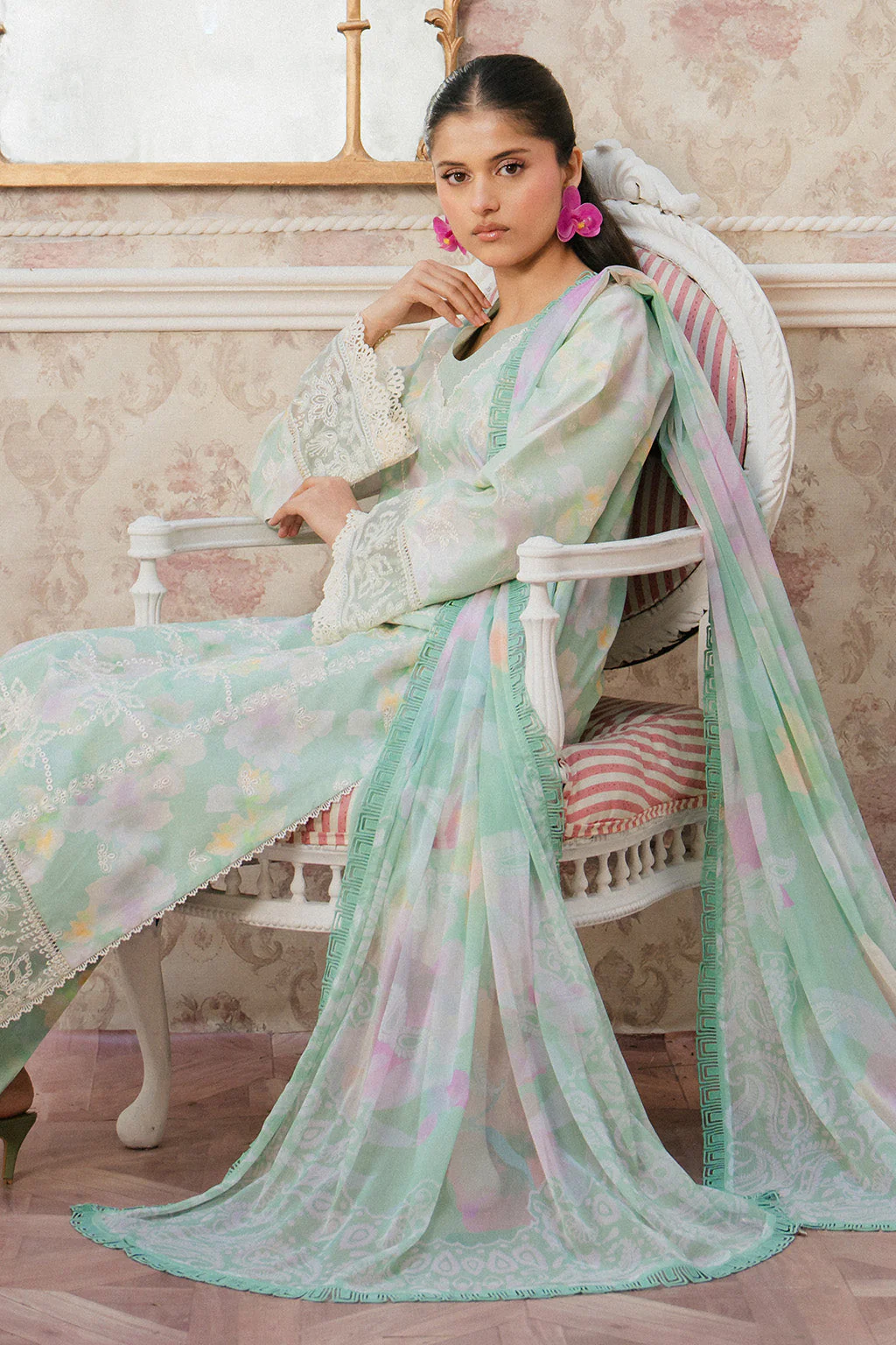 Ayzel Armelia Printed Lawn – Liora - Image 4