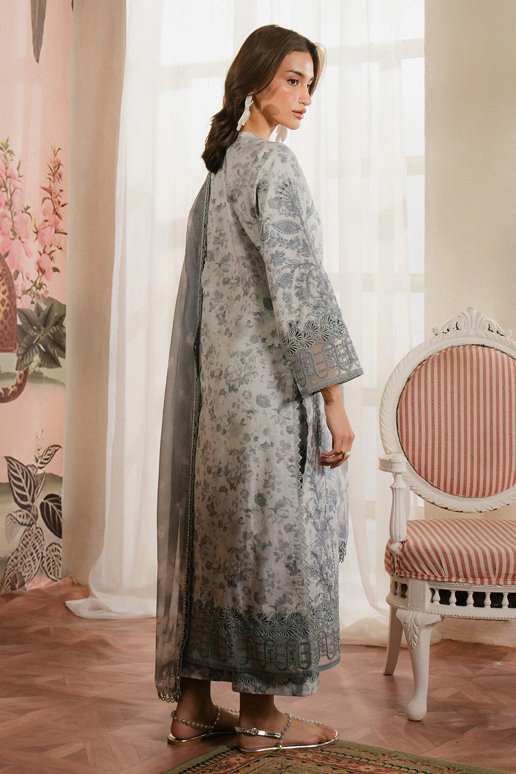 Ayzel Armelia Printed Lawn – Selviana - Image 5