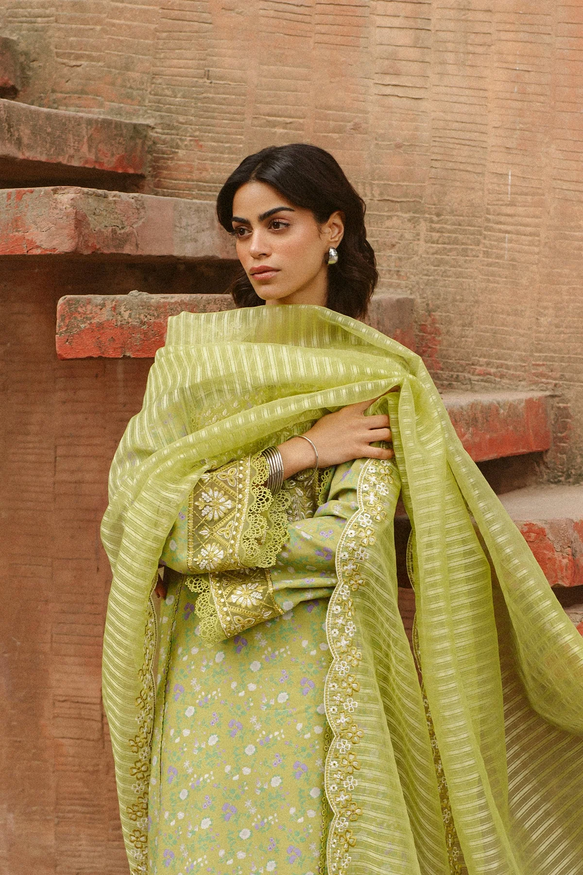 Ayzel Core Collection Lawn Vol-II – Verda - Image 3
