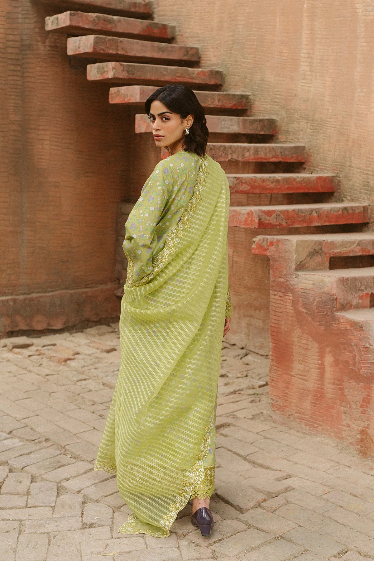 Ayzel Core Collection Lawn Vol-II – Verda - Image 4