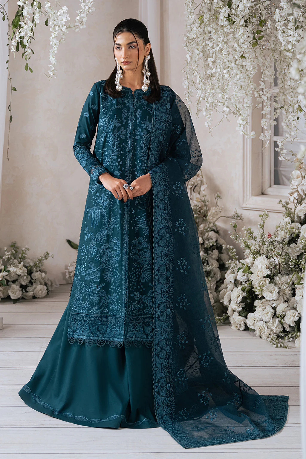 Ayzel Eudora Luxury Lawn Collection – Deniz