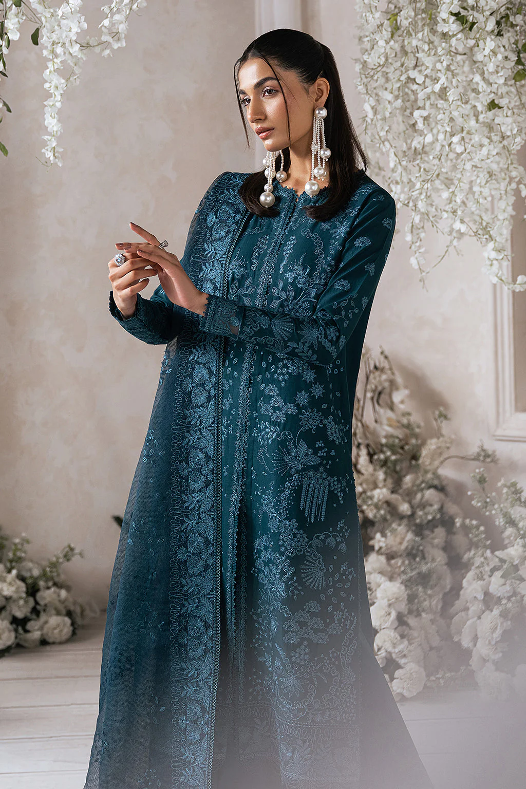 Ayzel Eudora Luxury Lawn Collection – Deniz - Image 4