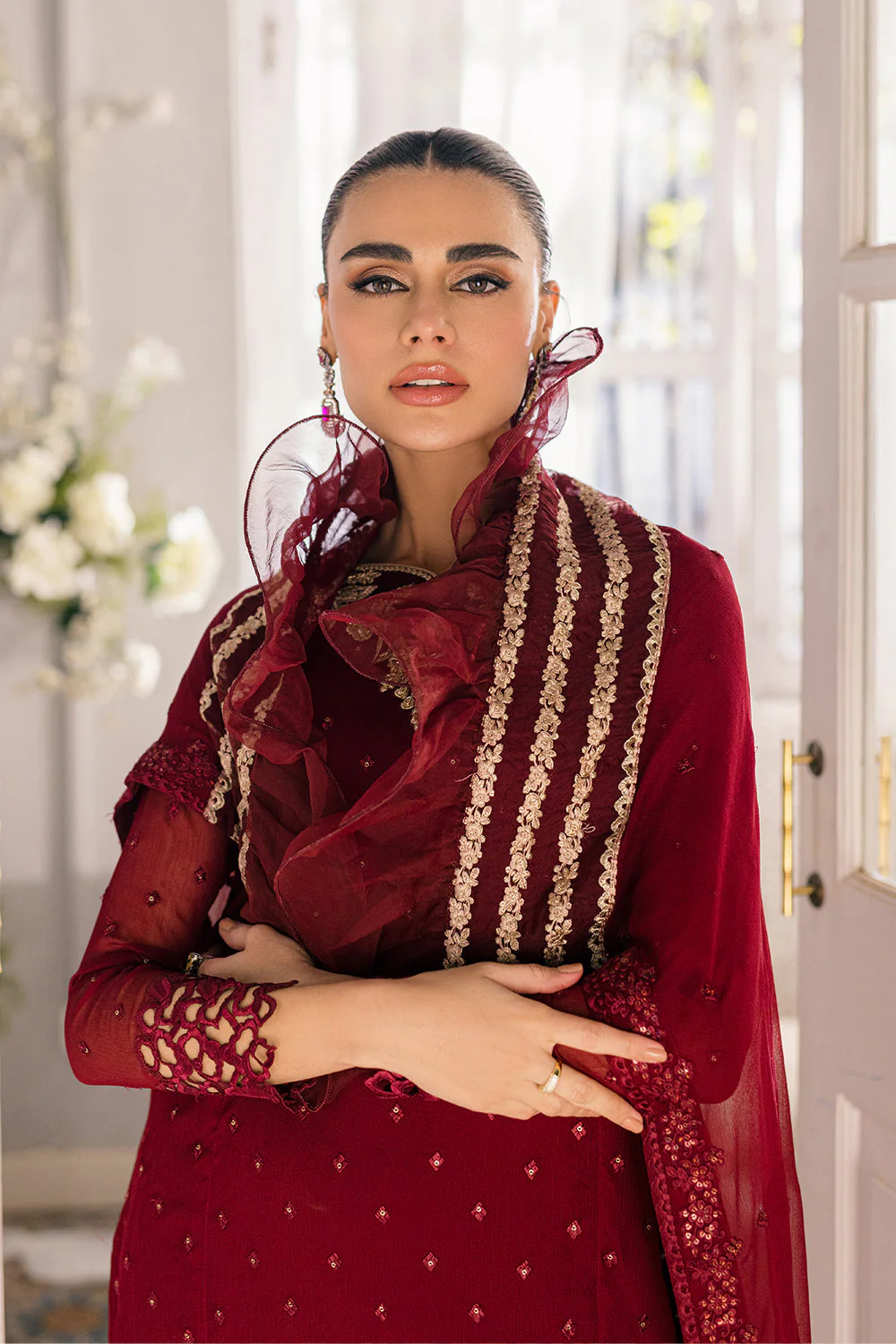 Azure Ensembles Festive Formals – Garnet Glam - Image 2