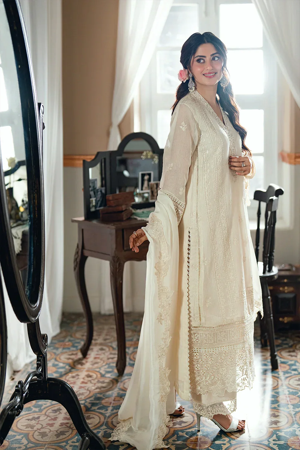 Azure Ensembles Festive Formals  – Ivory Petal - Image 5