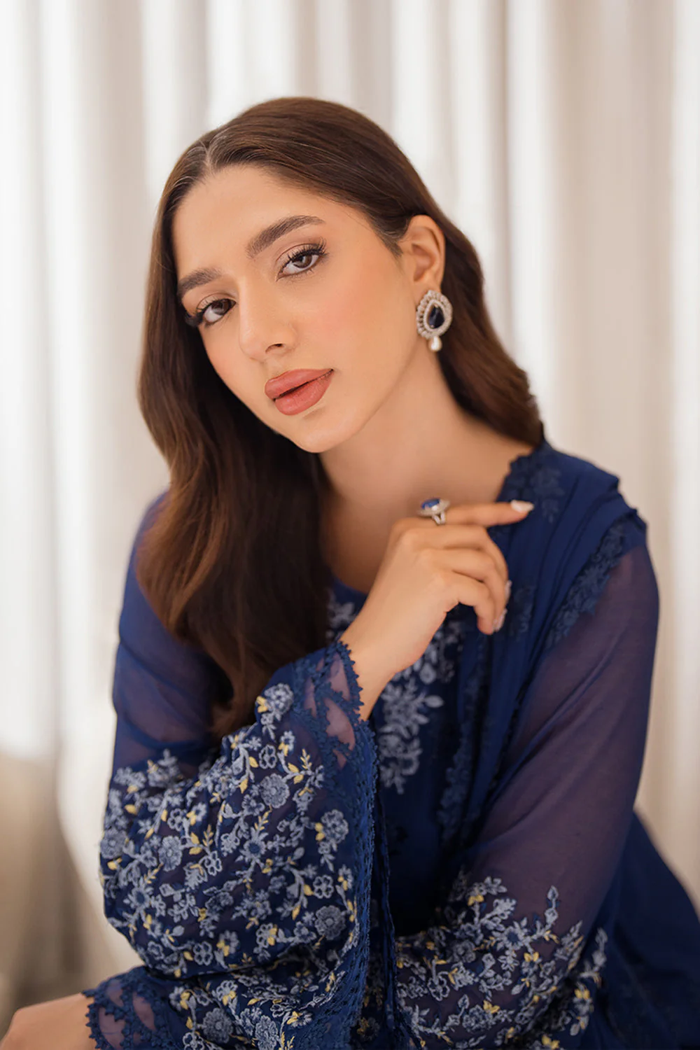 Azure Ensembles Luxury Chiffon Formals – Azure Breeze - Image 5