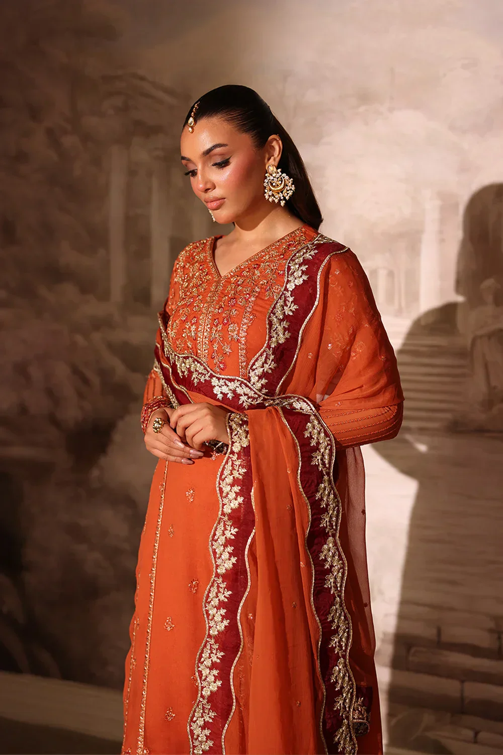 Azure Ensembles Luxury Festive Formals – Amber Rust - Image 7