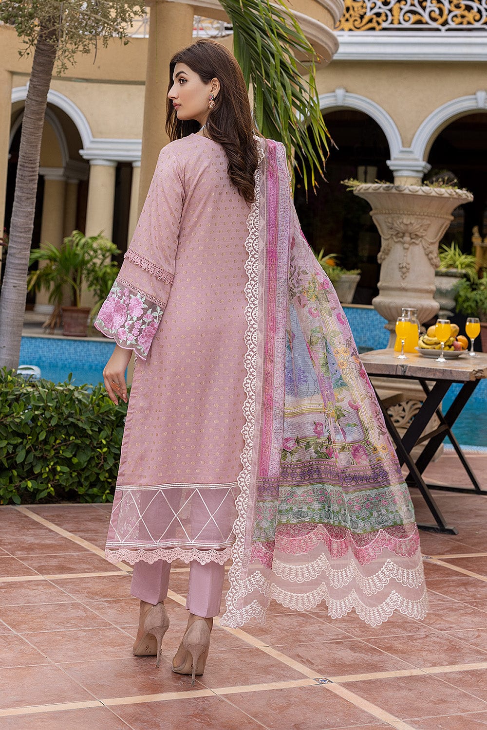 Azure Festive Luxury Lawn Collection 2022 – Summer Glint - Image 6