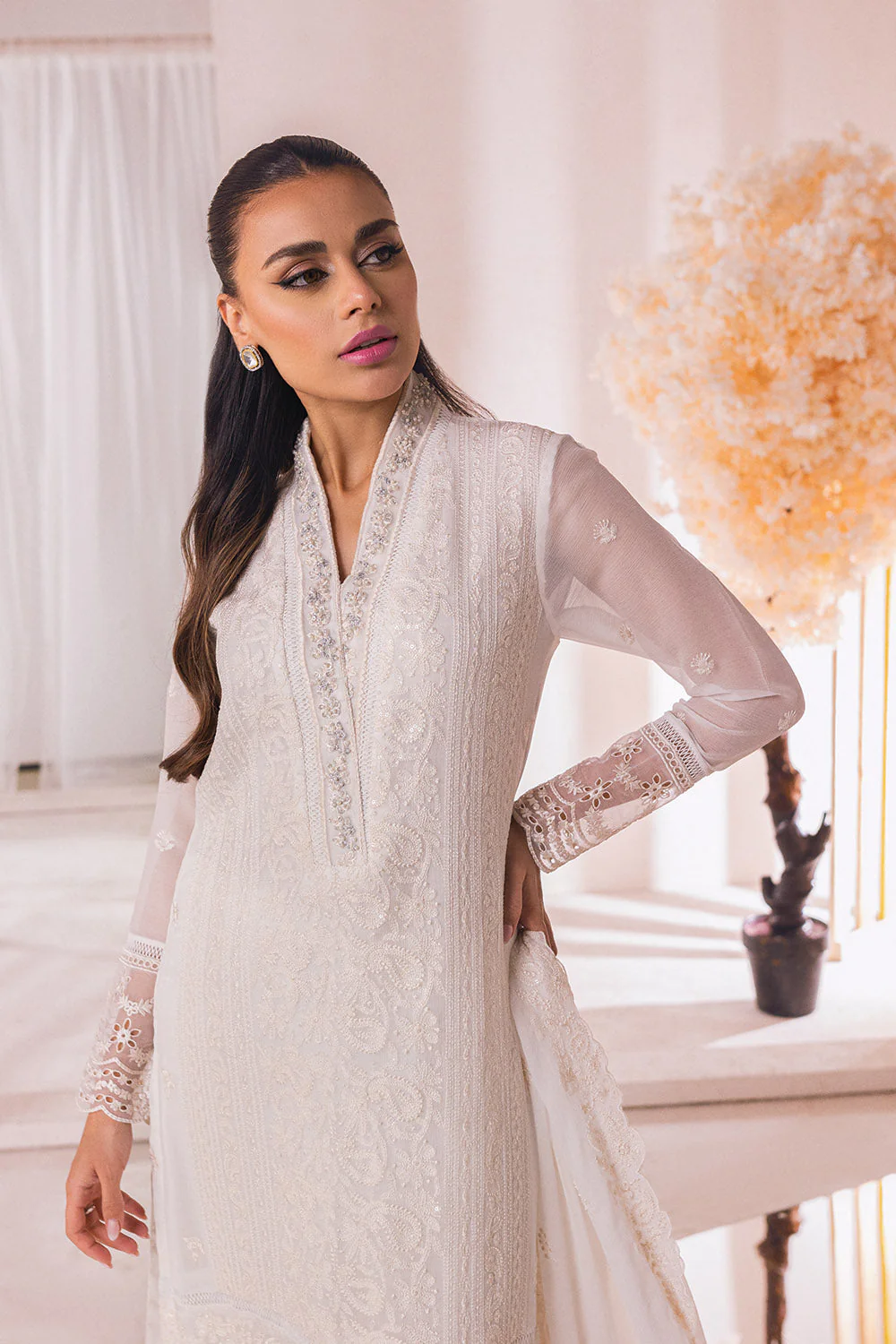 Azure Luxe Eid Embroidered Formal Collection – Jasmine - Image 5