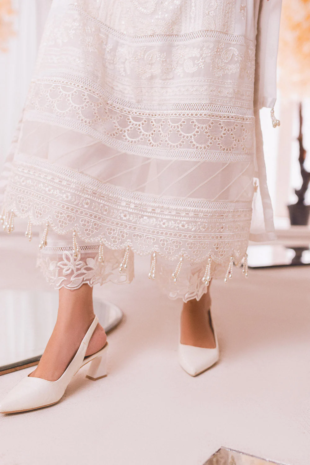 Azure Luxe Eid Embroidered Formal Collection – Jasmine - Image 8