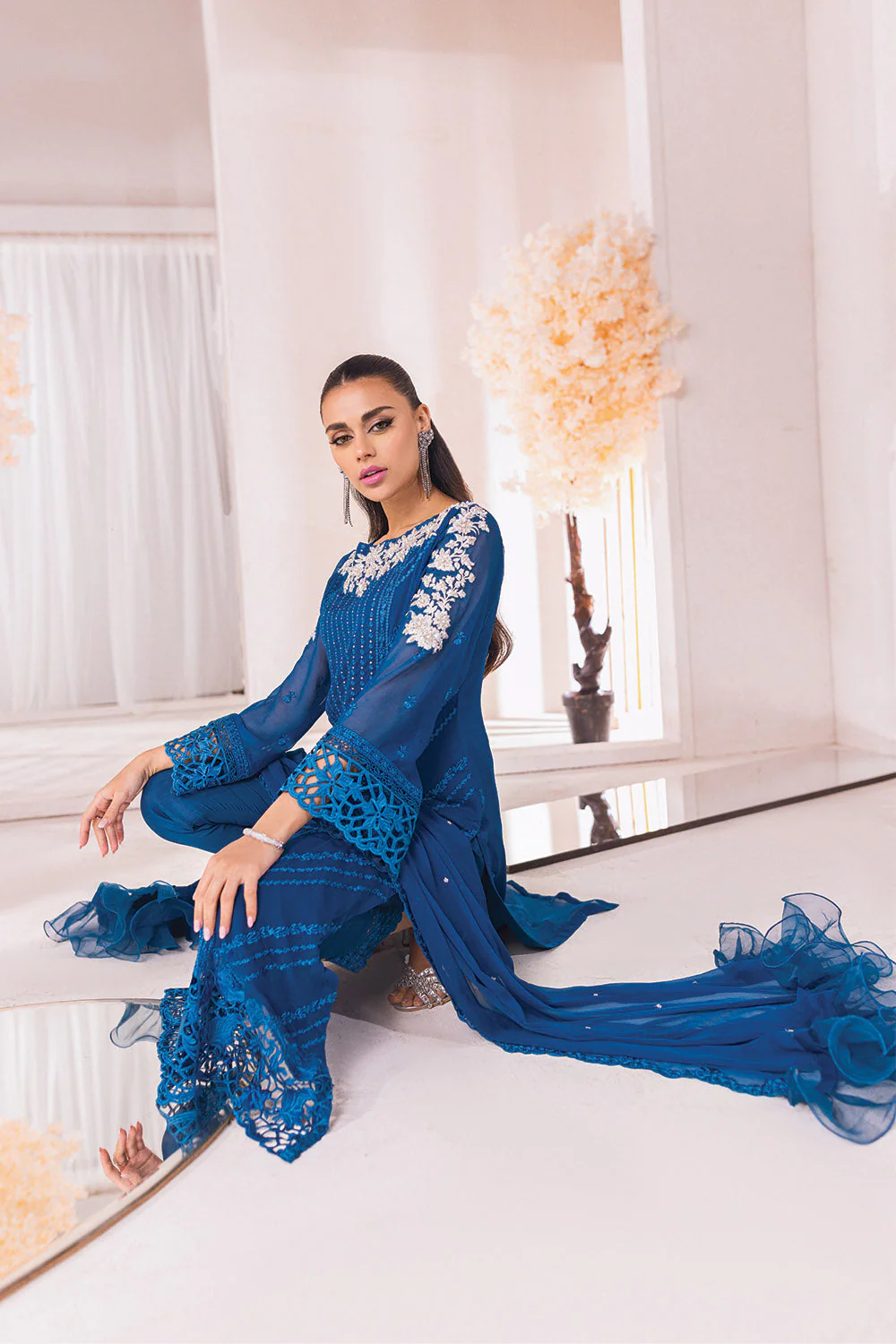 Azure Luxe Eid Embroidered Formal Collection – Mystic Jewel - Image 6