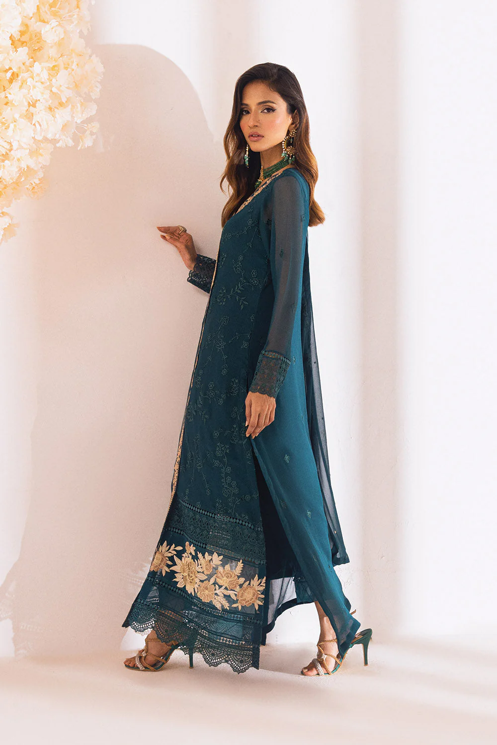 Azure Luxe Eid Embroidered Formal Collection – Royal Meadow - Image 8