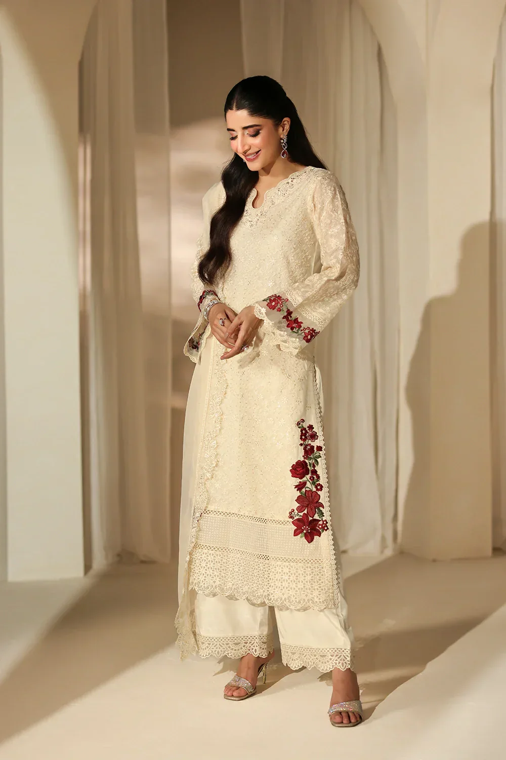 Azure Luxe Festive Formals – Ivory Flora - Image 10