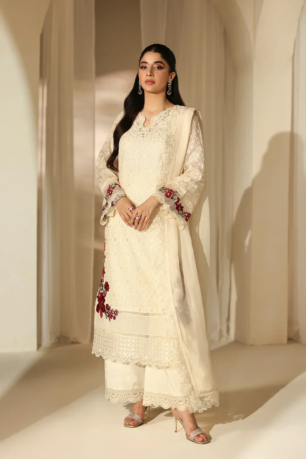 Azure Luxe Festive Formals – Ivory Flora - Image 11