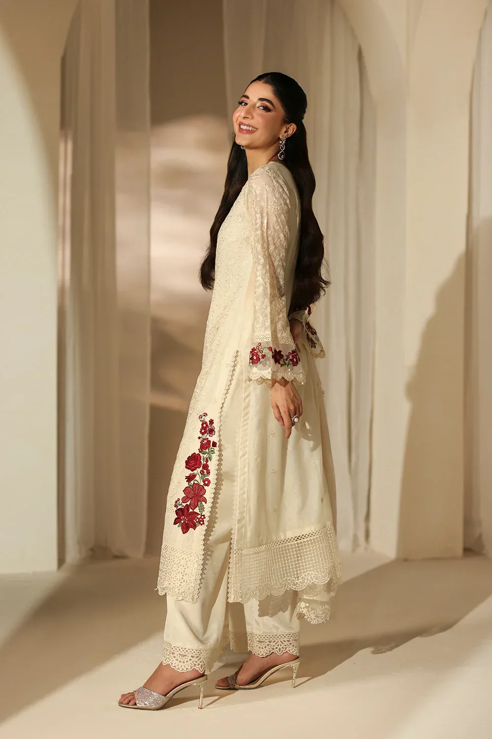 Azure Luxe Festive Formals – Ivory Flora - Image 5