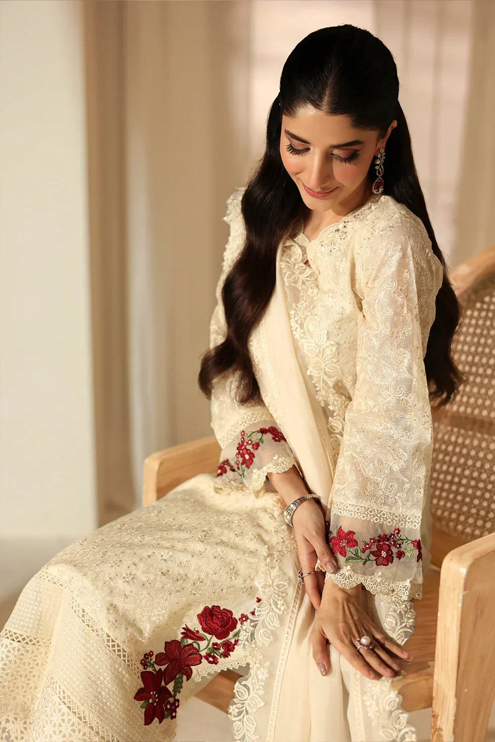Azure Luxe Festive Formals – Ivory Flora - Image 9