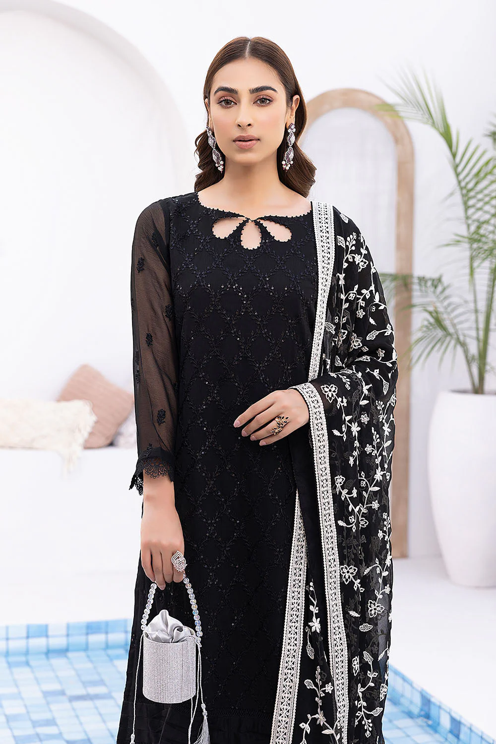 Azure Luxury Chiffon Ensembles Vol-2 – Dark Moon - Image 4