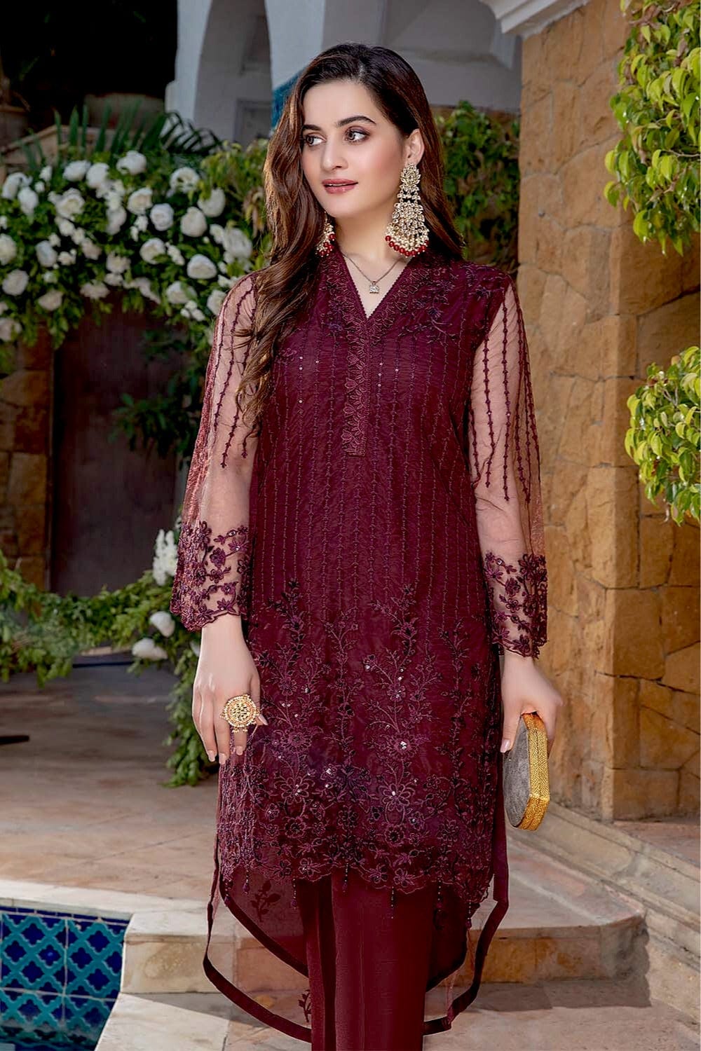 Azure Luxury Formal Shirts – Dazzling Dew - Image 3
