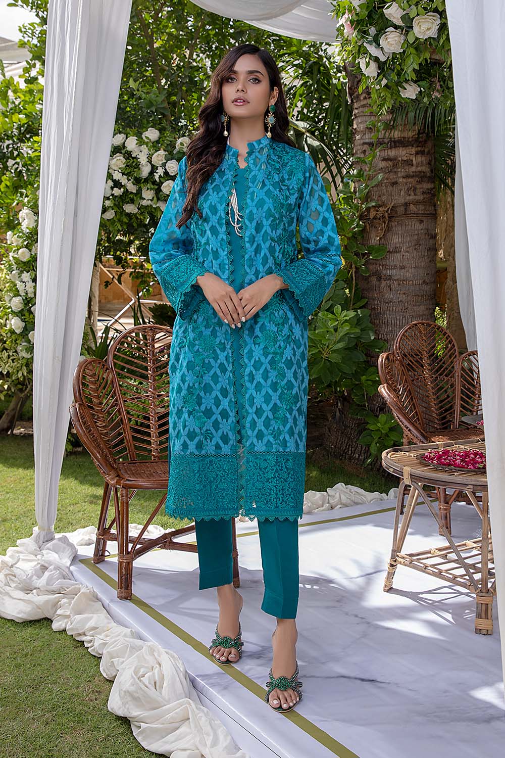 Azure Luxury Formal Shirts – Prism Blue - Image 5