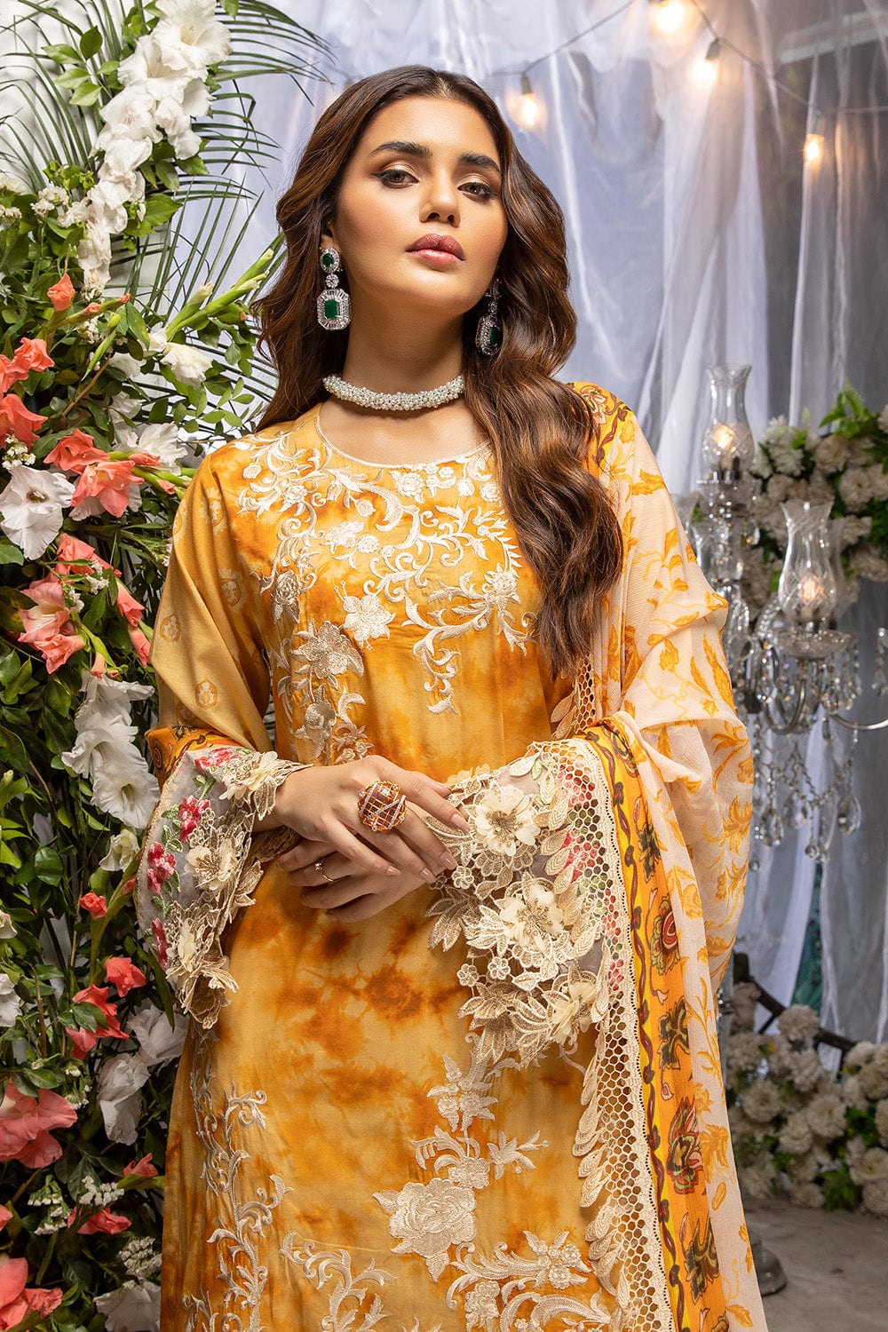 Azure Luxury Lawn Collection 2022 – Butterscotch - Image 2