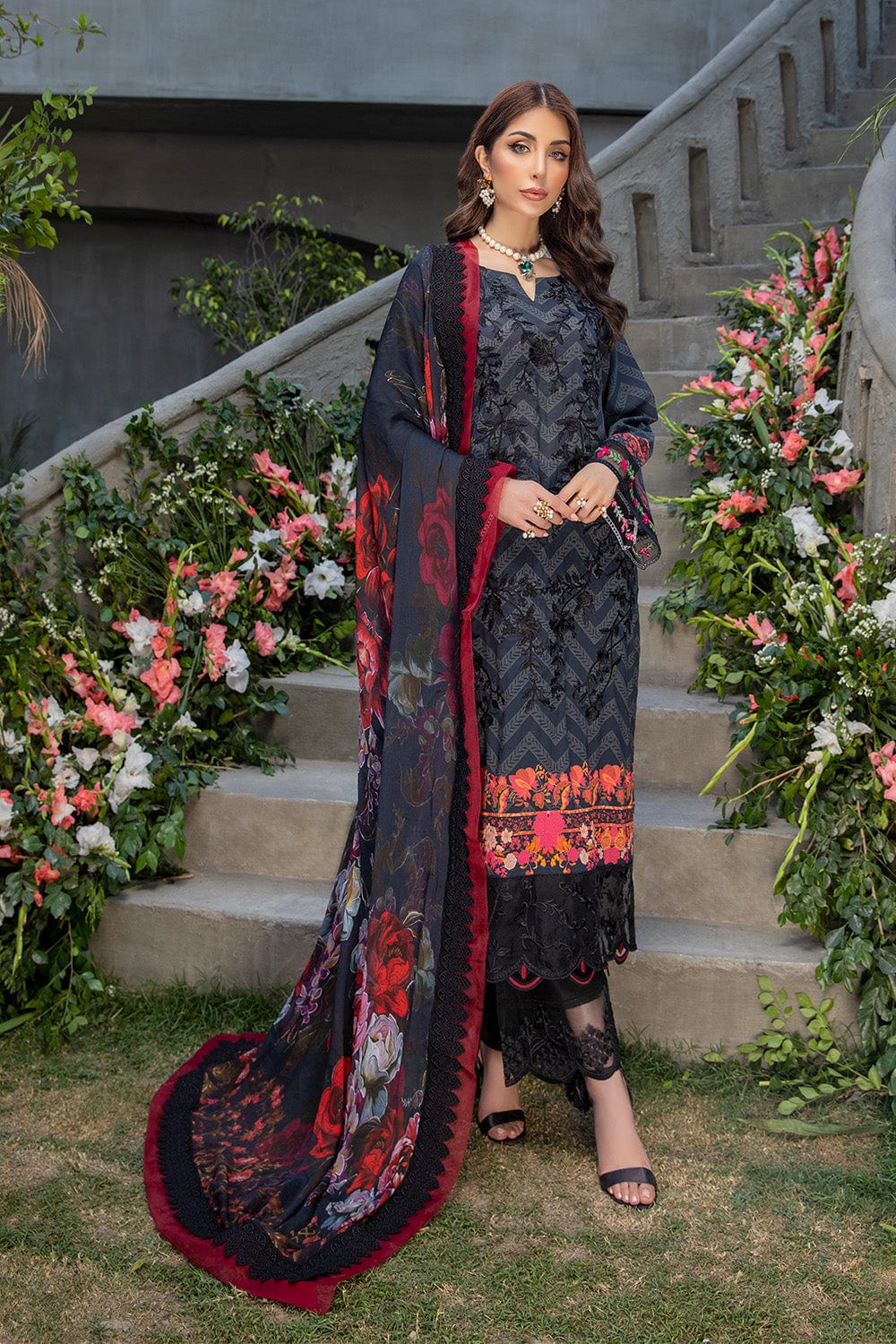 Azure Luxury Lawn Collection 2022 – Starburst - Image 7