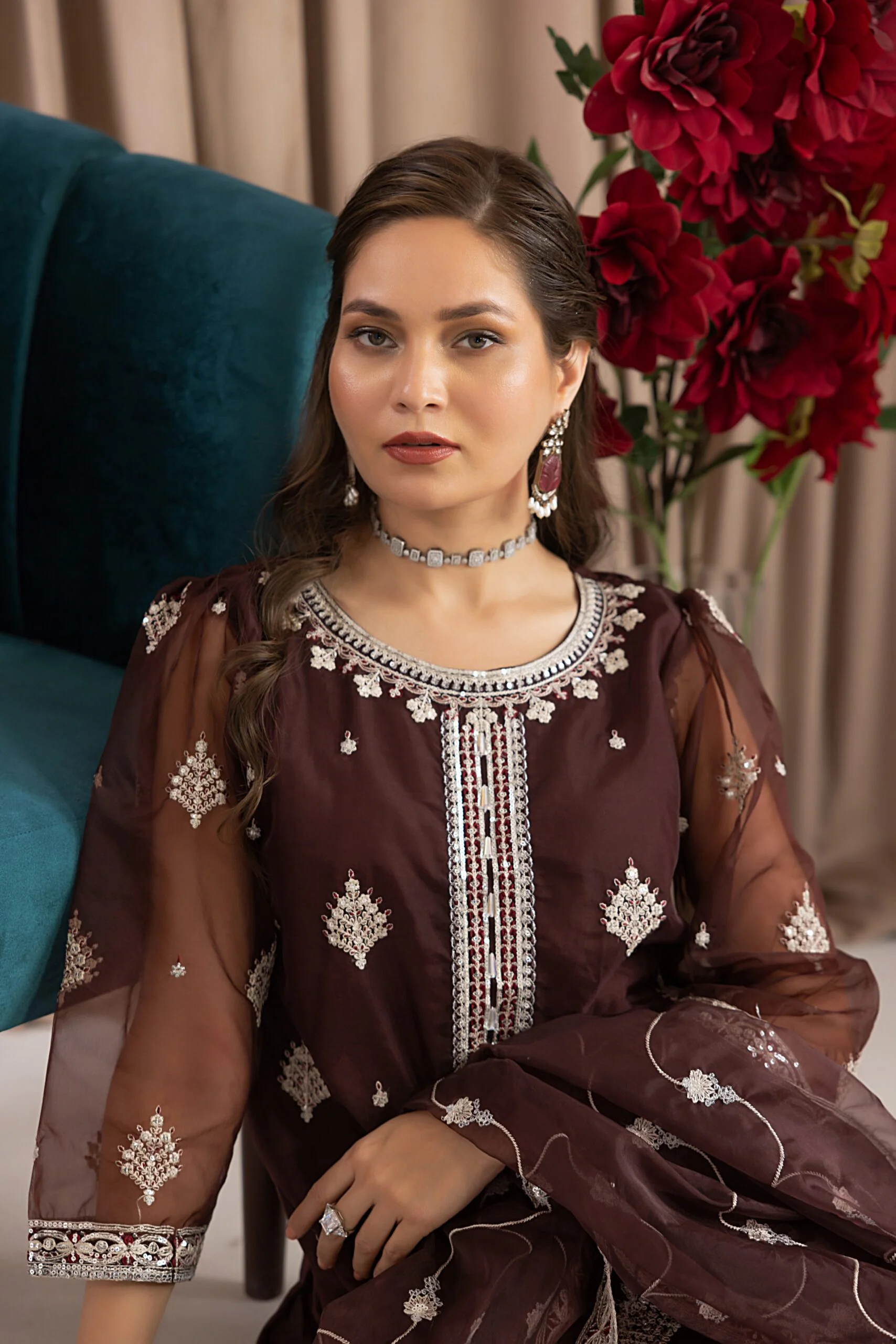 Bahaar Formal Stitched/Pret Embroidered Collection – BFS-3 - Image 3