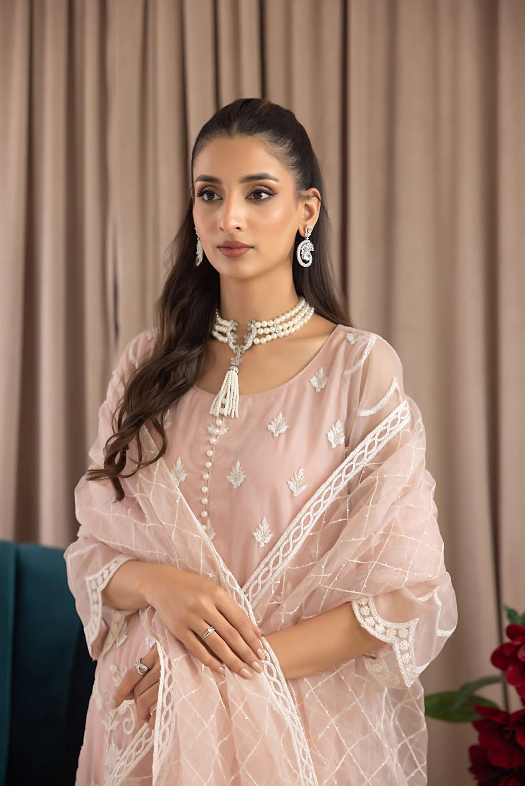 Bahaar Formal Stitched/Pret Embroidered Collection – BFS-4 - Image 3