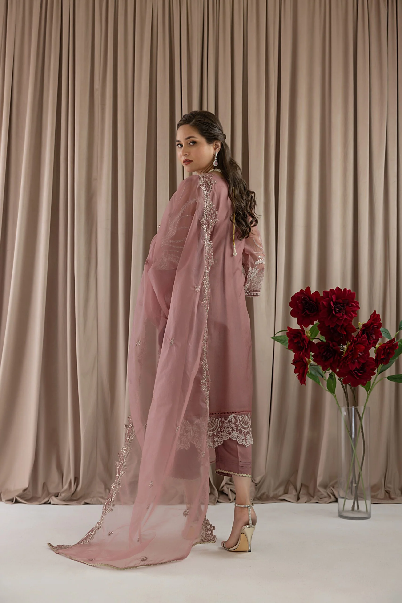 Bahaar Formal Stitched/Pret Embroidered Collection – BFS-5 - Image 4
