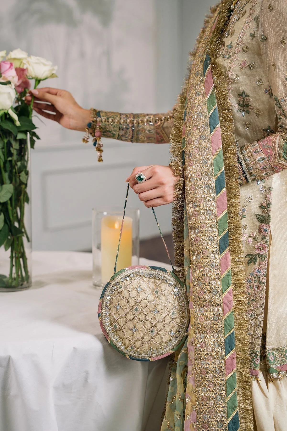Baroque Chantelle Embroidered Luxury Formals – CH12-04 - Image 10