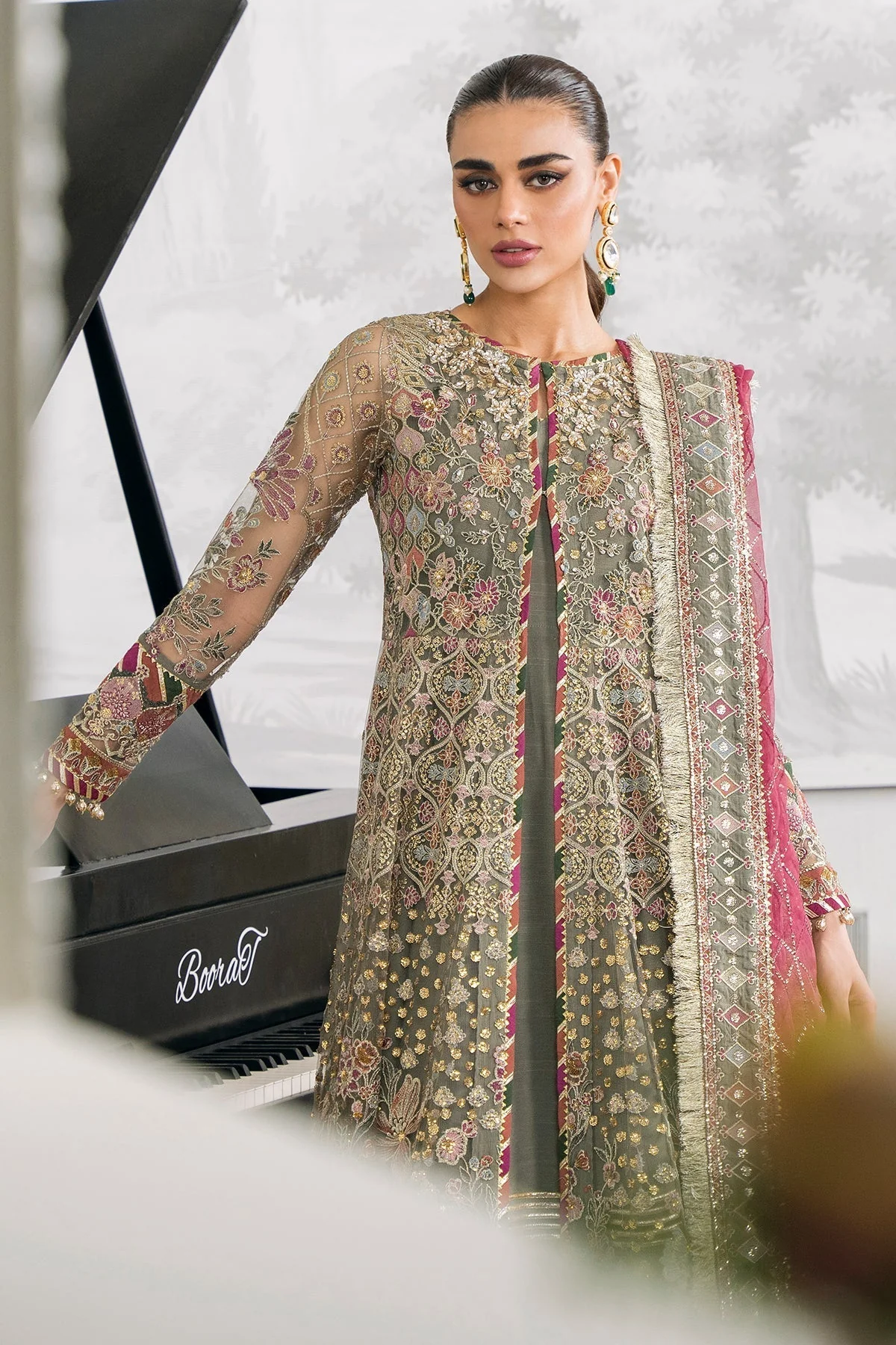 Baroque Chantelle Embroidered Luxury Formals – CH12-02 - Image 14